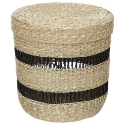PANIER COUVERCLE NATUREL JAYLA TAILLE M