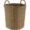 PANIERE A LINGE RECYCLE FACON OSIER 41X42CM NATUREL