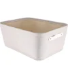 PANIERE DRESSING POLYESTER ET EVA L32.5XP45XH18CM BEIGE