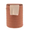 PANIERE FACON BOUCLETTE MOCHA D.34X45CM