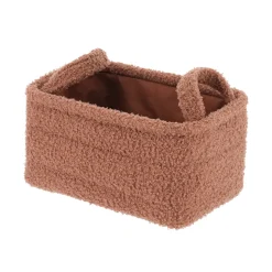 PANIERE FACON BOUCLETTE MOCHA D.28X18X14CM
