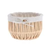 PANIERE FACON CORDE BEIGE 22X15CM