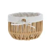 PANIERE FACON CORDE TAUPE 22X15CM