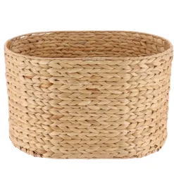 PANIERE OVALE JACINTHE 47X30X29CM NATUREL