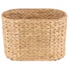 PANIERE OVALE JACINTHE 36X21X25CM NATUREL