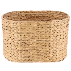 PANIERE OVALE JACINTHE 42X25X27CM NATUREL