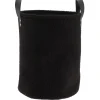 PANIERE POLYESTER FACON BOUCLETTE 30X38CM NOIR