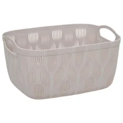 PANIER 15L ARGILE LEAF