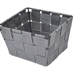PANIER POLYESTER GRIS