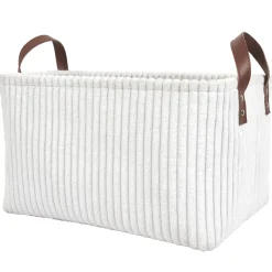 PANIER RANGEMENT BLANC COTELE M