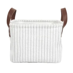 PANIER RANGEMENT BLANC COTELE S