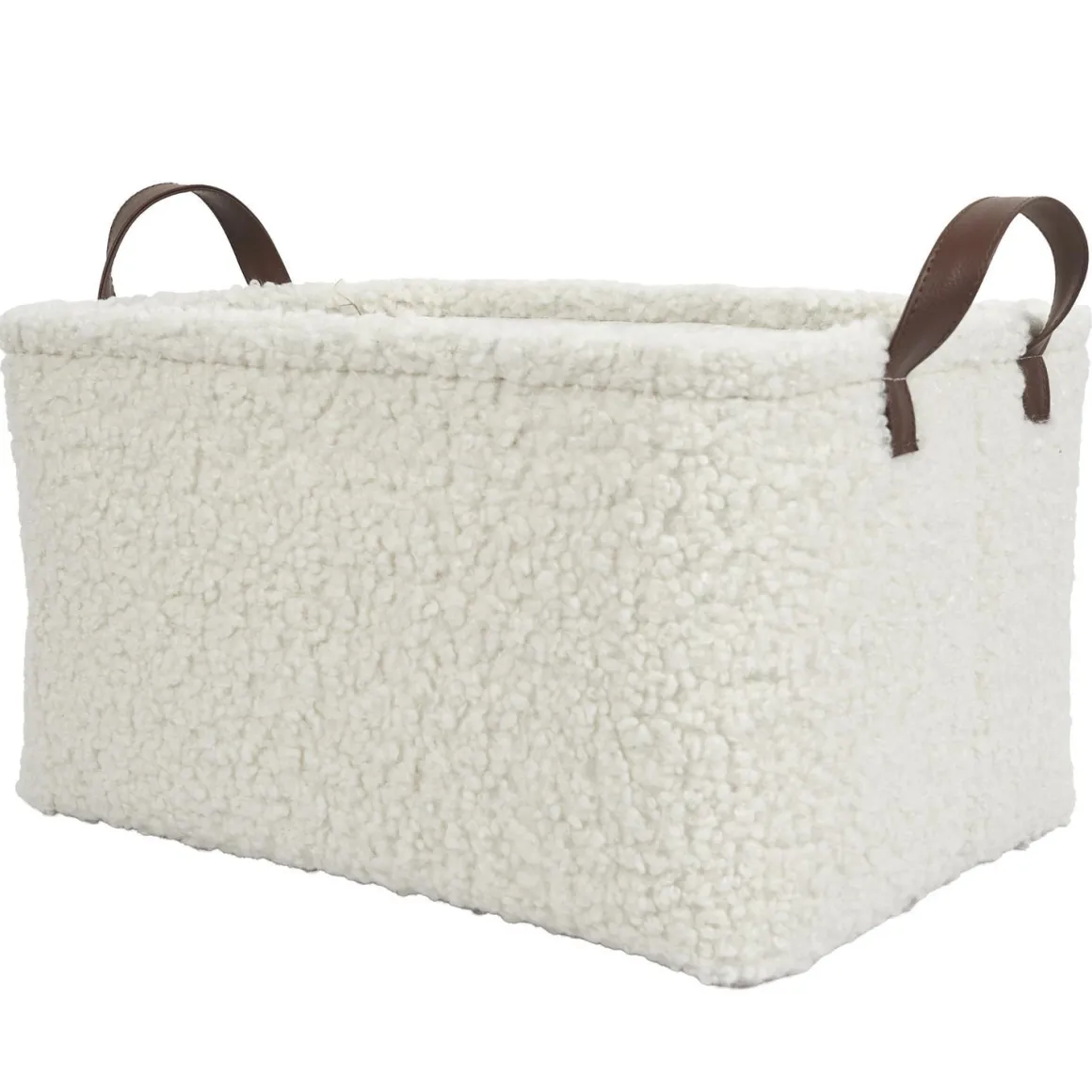 PANIER RANGEMENT BLANC M