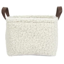 PANIER RANGEMENT BLANC S