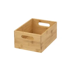 PANIER RECTANGLE BAMBOU D.36.5X23X.15CM
