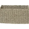 PANIER RECTANGULAIRE MATIERE VEGETALE 40X30X20CM NATUREL