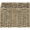 PANIER RECTANGULAIRE MATIERE VEGETALE 18X15X12CM NATUREL