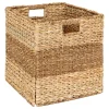 PANIER ROSEAU NINON D.38X38 CM