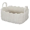 PANIER TRICOT BLANC L