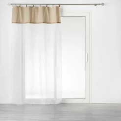 PANNEAU A ANNEAUX 140X240CM JUTE LEANA BEIGE