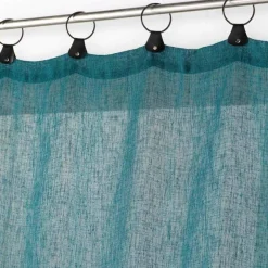 PANNEAU A ANNEAUX 140X240CM TISSE LINKA BLEU
