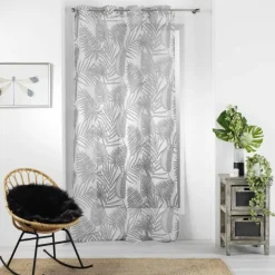 PANNEAU A OEILLETS 140X240CM IMP MAJOLICA BLANC