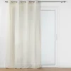 PANNEAU A OEILLETS 140X240CM POLYESTER LIN UNI ALINE