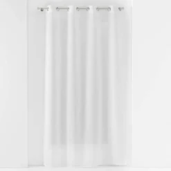 PANNEAU A OEILLETS 140X240CM SANDRA BLANC