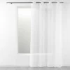 PANNEAU A OEILLETS 140X280CM TELMA BLANC