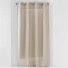 PANNEAU A OEILLETS 140X240CM VOILE SABLE SANDRA LIN