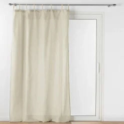 PANNEAU A PASSANTS JUTE 140 X 240 CM POLYCOTON UNI BELANI LI