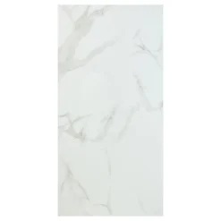 PANNEAU BANO MARBRE BLANC 90X45CM X4 PIECES