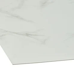 PANNEAU BANO MARBRE BLANC 90X45CM X4 PIECES