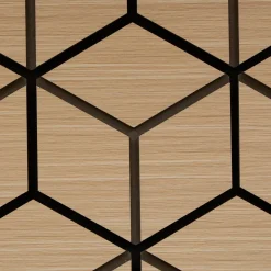 PANNEAU CLINT HEXAGONE 56X69CM