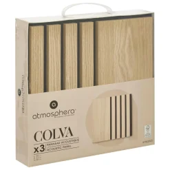 PANNEAU COLVA LARGE CLAIR 30X30CM X3 PIECES