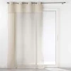 PANNEAU OEILLETS 140X240CM EFFET LIN ELEANIA