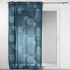 PANNEAU OEILLETS 140X240CM ESQUISSE BLEU