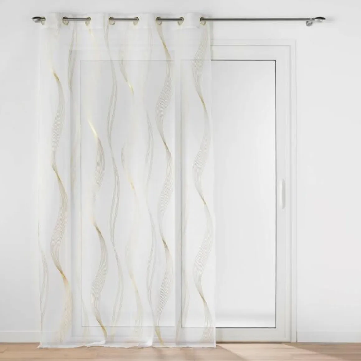 PANNEAU OEILLETS 140X240CM METALLISE ELONA OR