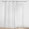 PANNEAU OEILLETS 140X240CM METALLISE MILO ARGENT