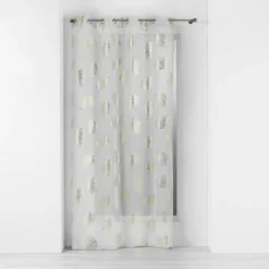 PANNEAU OEILLETS 140X240CM METALLISE SUNNY GOLD