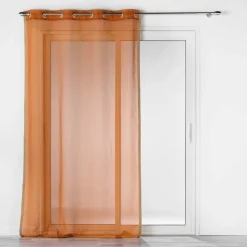 PANNEAU OEILLETS 140X240CM SARAH TERRACOTTA