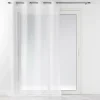 PANNEAU OEILLETS 140X240CM VOILE LOUISE BLANC