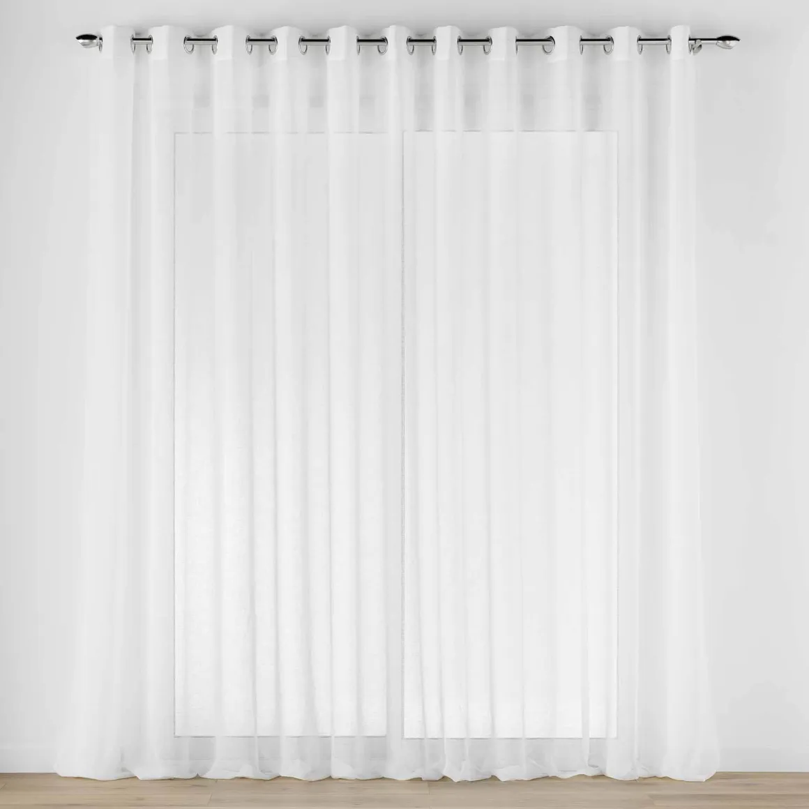 PANNEAU OEILLETS 400X240CM VOILE TISSE CARLIN NATUREL
