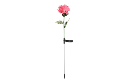 PANNEAU SOLAIRE LED CHANGEMENT COULEUR FORME FLEUR