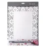 PAPIER DENTELLE 30X40CM BLANC X12PCS