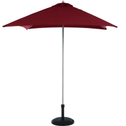 PARASOL ANZIO 2X2M BORDEAUX