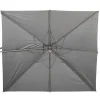 PARASOL AYERI 3X3M ARDOISE