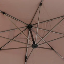 PARASOL DECENTRE EQUADOR 4X3M TAUPE