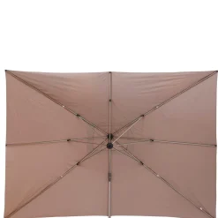 PARASOL DECENTRE EQUADOR 4X3M TAUPE