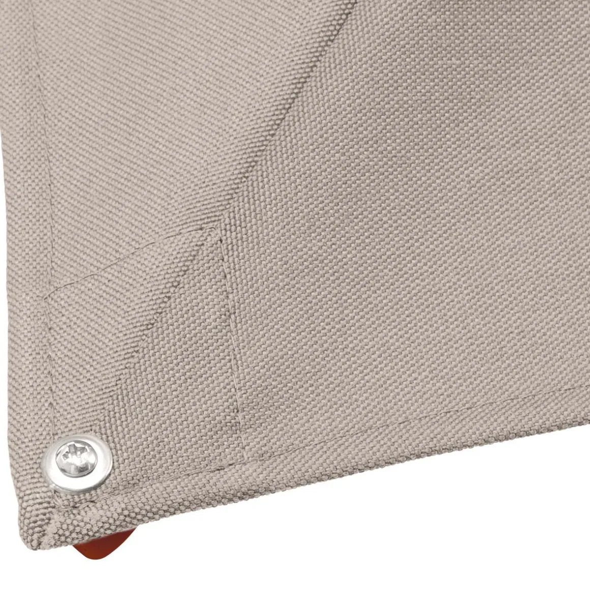 PARASOL DECENTRE MELHIA 3X3M ACAJOU LIN