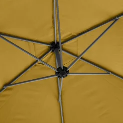 PARASOL DECENTRE 3M MANOA MOUTARDE